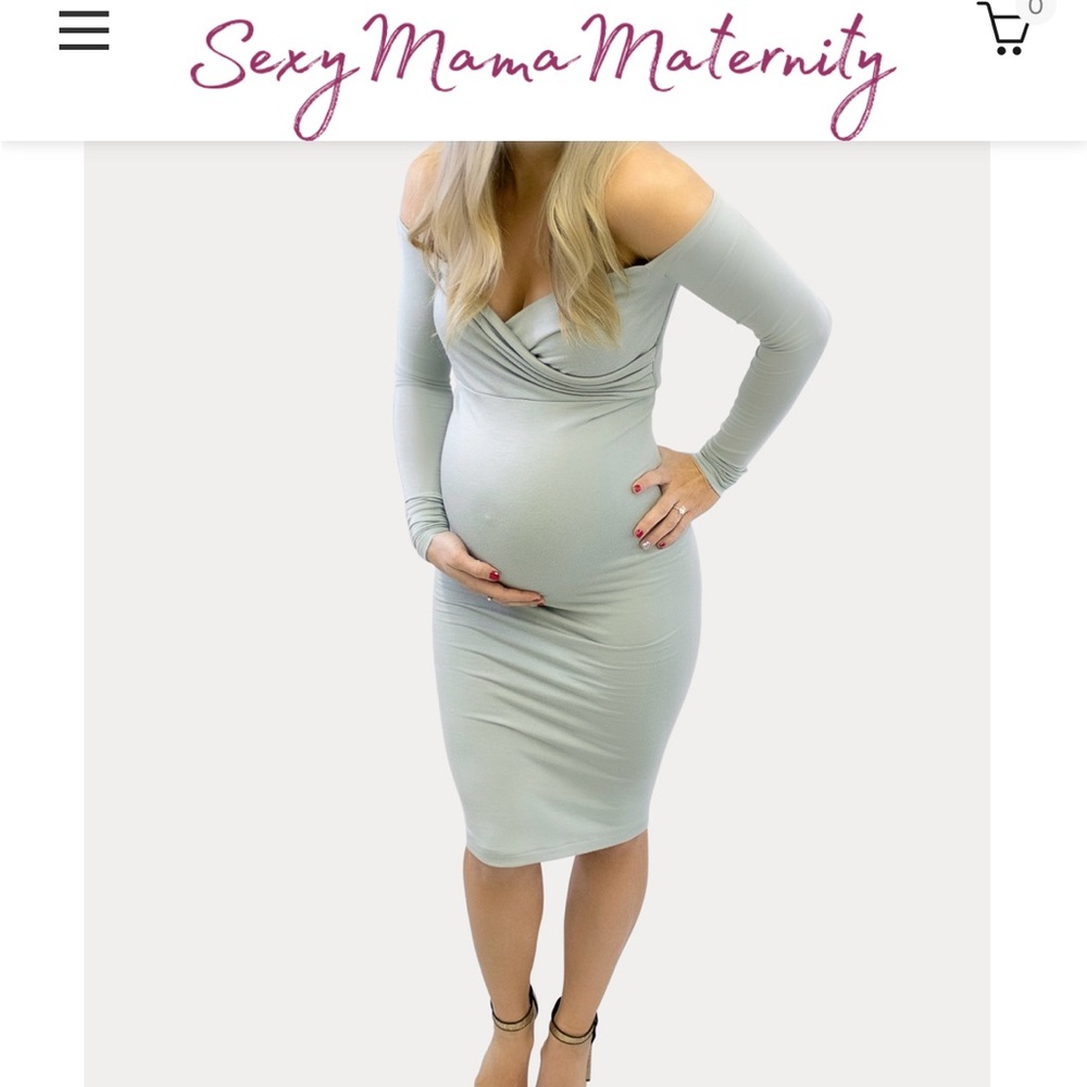 NWT sexy mama, maternity dress